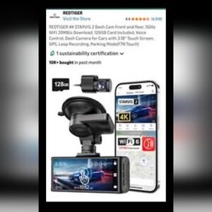 REDTIGER 4K Dash Cam